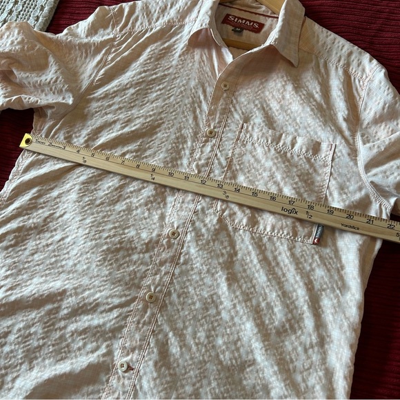Simms Button Down Fishing Shirt. Size Medium. - Picture 9 of 11